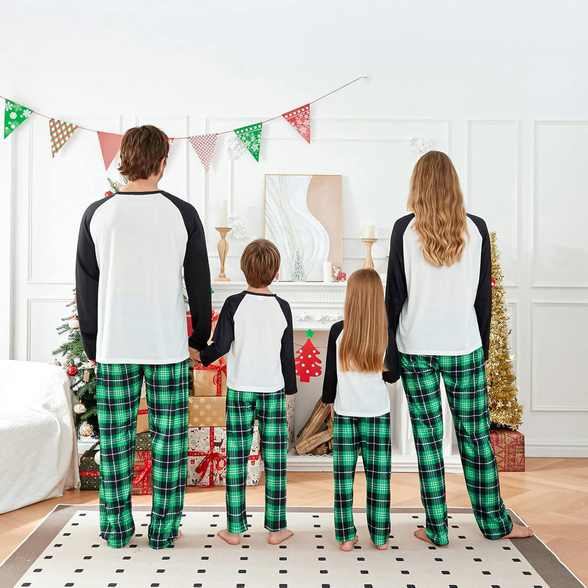 Matching Family Christmas Pajamas Set - Xmas Sleepwear PJs