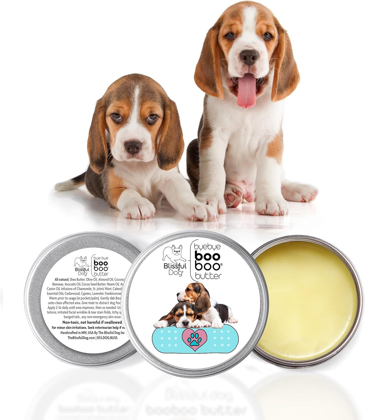 The Blissful Dog 4 oz TIN Beagle Booboo Butter