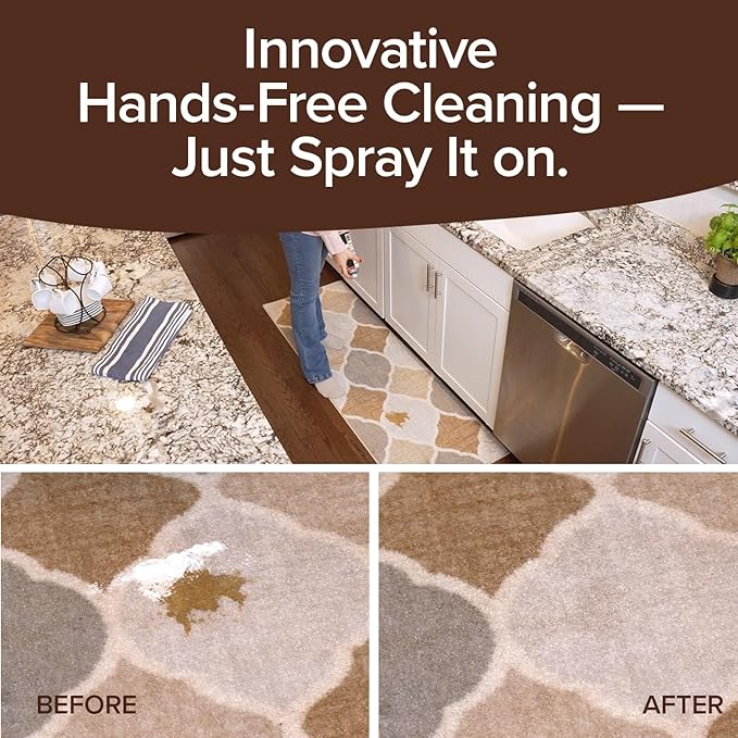 Bull Shot Carpet Spot & Stain Remover by Horsepower, AS-SEEN-ON-TV, Made In USA, Just Point & Spray, Stain-Lifting Foam-Action, Pet Stains & Odors, Coffee, Soda, Wine, Grease, New & Old Stains & More