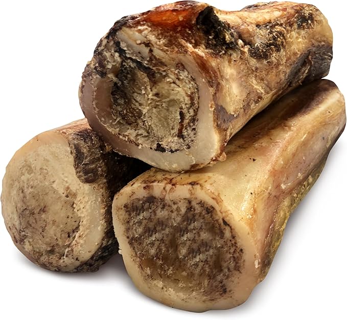Beef Bone Marrow Dog Treats - Long Lasting Dog Bones for Aggressive Chewers - All-Natural Marrows Treats for Dogs - High-Protein Marrow Bones for Dogs Small, Medium, Large & Extra Large