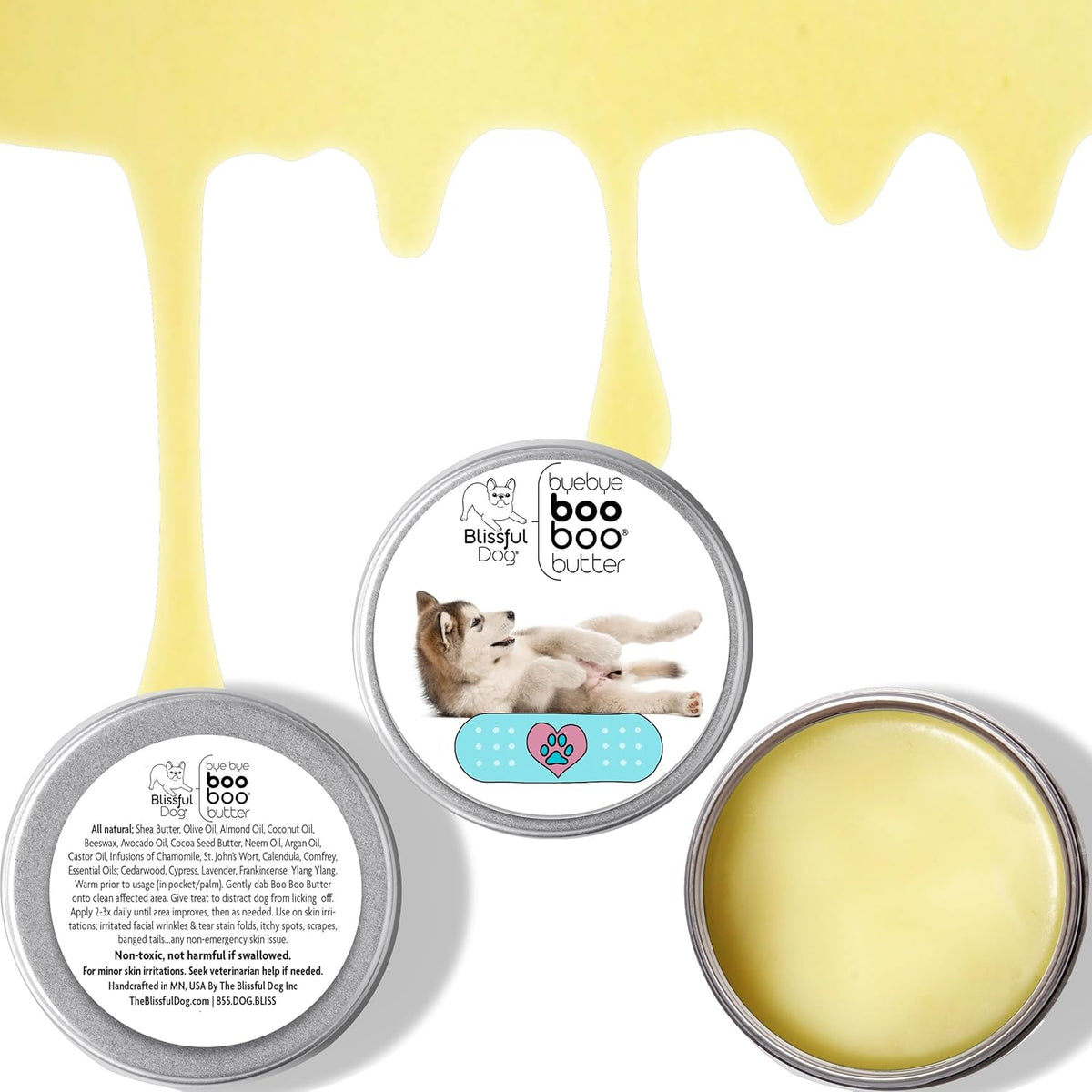 The Blissful Dog Malamute Boo Butter, 2 oz