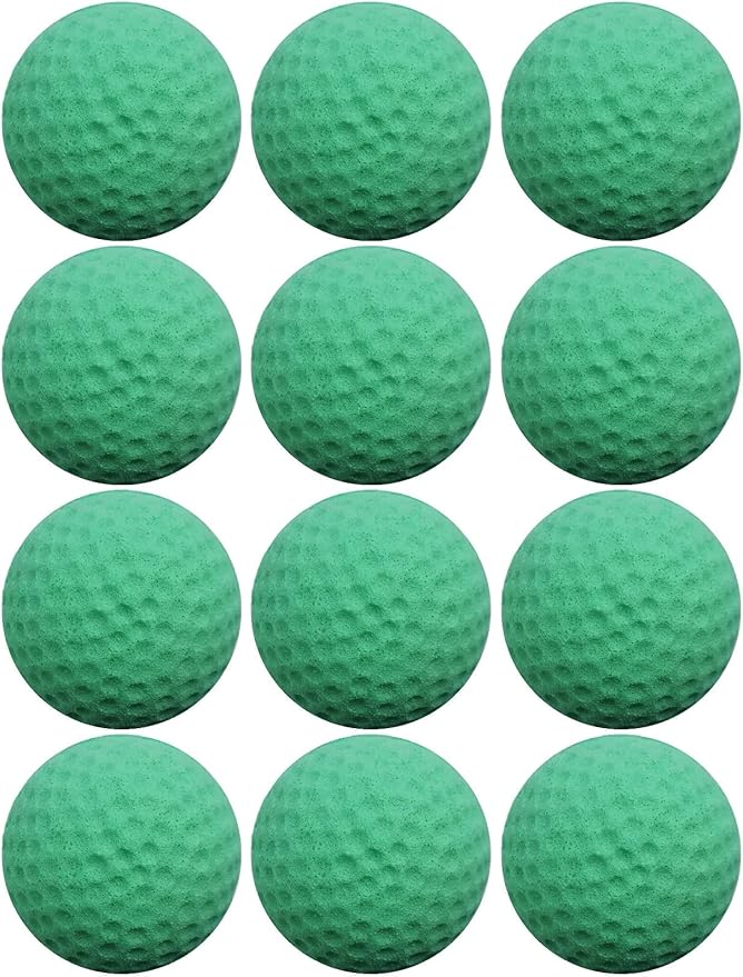 Cat Golf Balls for Indoor Cats Toy Ball Kitten Toys Interactive Cat Ball Sponge Foam Sponge Soccer Balls (Cyan)