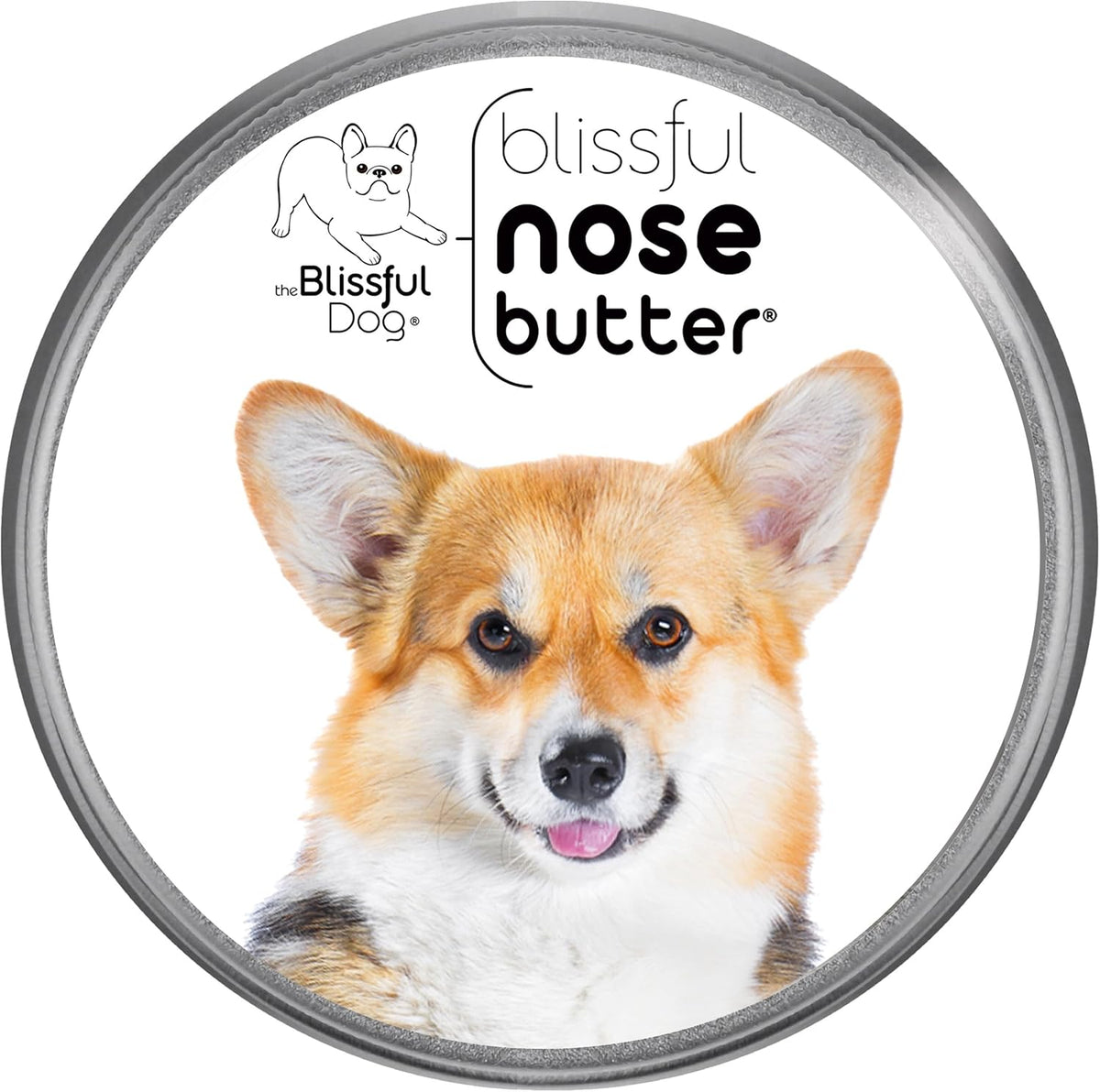 The Blissful Dog Corgi Unscented Nose Butter, 2-Ounce