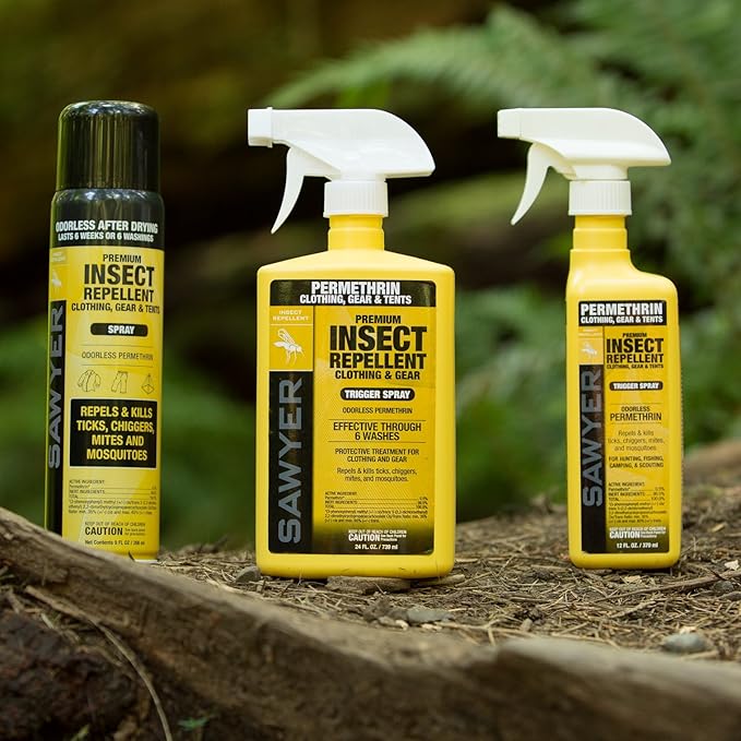 Sawyer Products Premium Permethrin Insect Repellent for Clothing, Gear & Tents