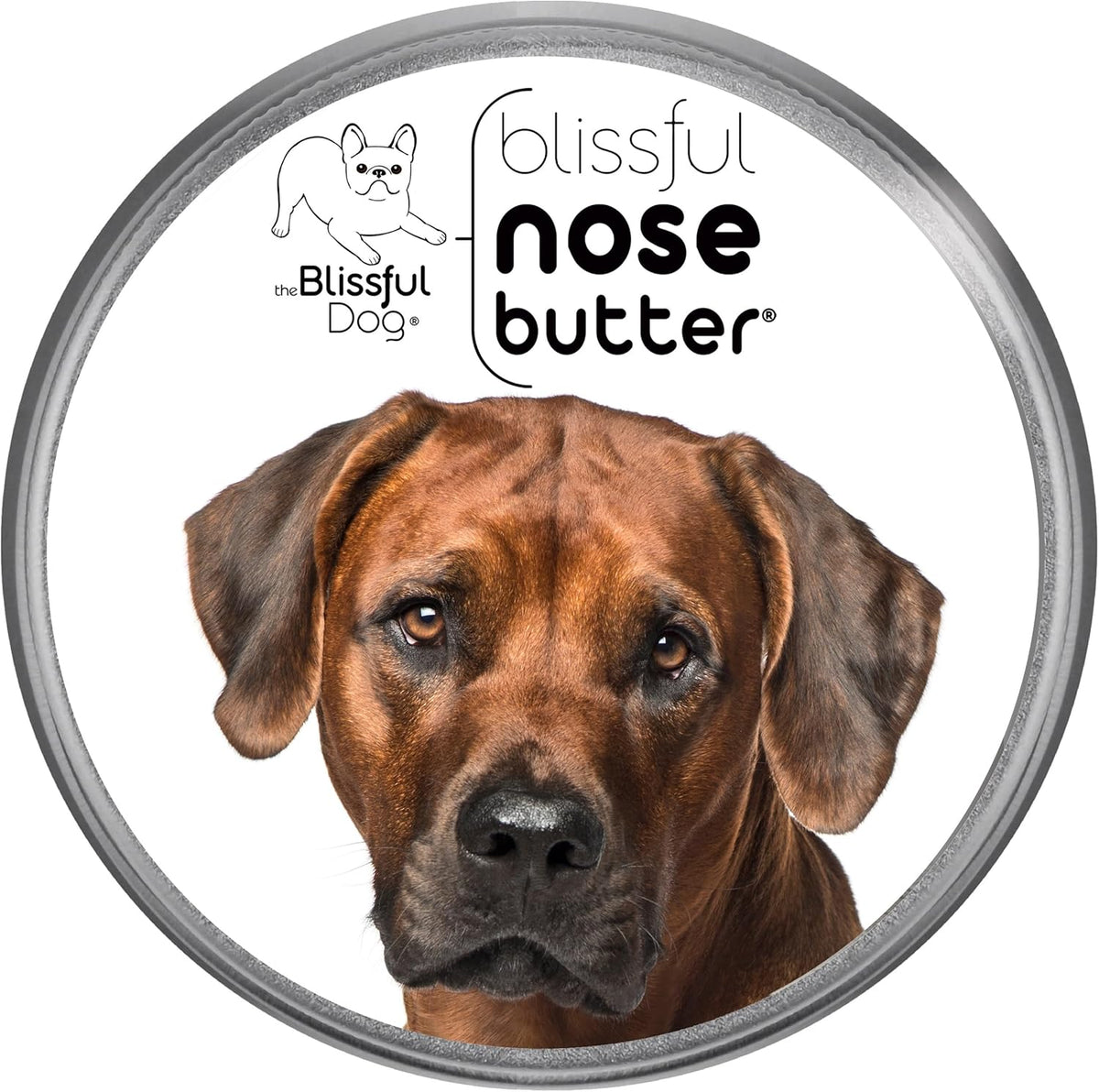 The Blissful Dog Rhodesian Ridgeback Unscented Nose Butter - Dog Nose Butter, 16 Ounce