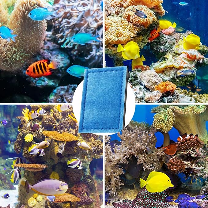 8 Pack Aquarium Filter Cartridge for Marineland Rite-Size B, Fish Tank Filters for Aqua-Tech EZ-Change #2, 10-20 Power Filter and for Marineland Penguin PRO Power Filters 100/125/175