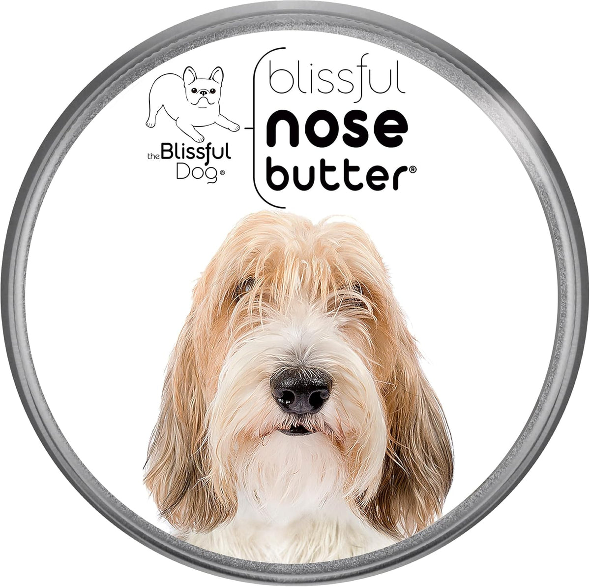 The Blissful Dog Petit Basset Griffon Unscented Nose Butter - Dog Nose Butter, 1 Ounce