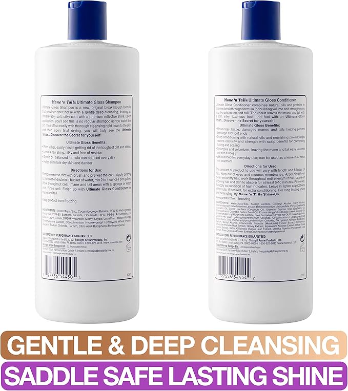Mane 'n Tail Ultimate Gloss Combo Set for The Ultimate Long Lasting Shine
