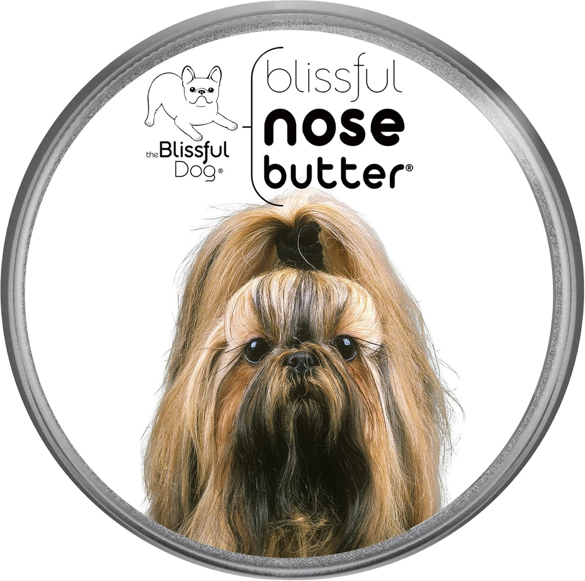The Blissful Dog UNSC-SHIHTZU-16OZ Shih Tzu Unscented Nose Butter, 16-Ounce