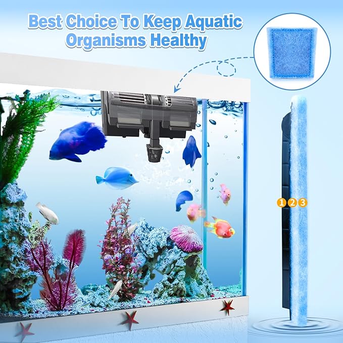 8/16/32 Pack Rite-Size C Filter Cartridges Compatible with MarineLand Penguin PRO Power Filters 275/375 & Original Penguin Power Filters 200/350 - Rite-Size C Replacement Filter Cartridges