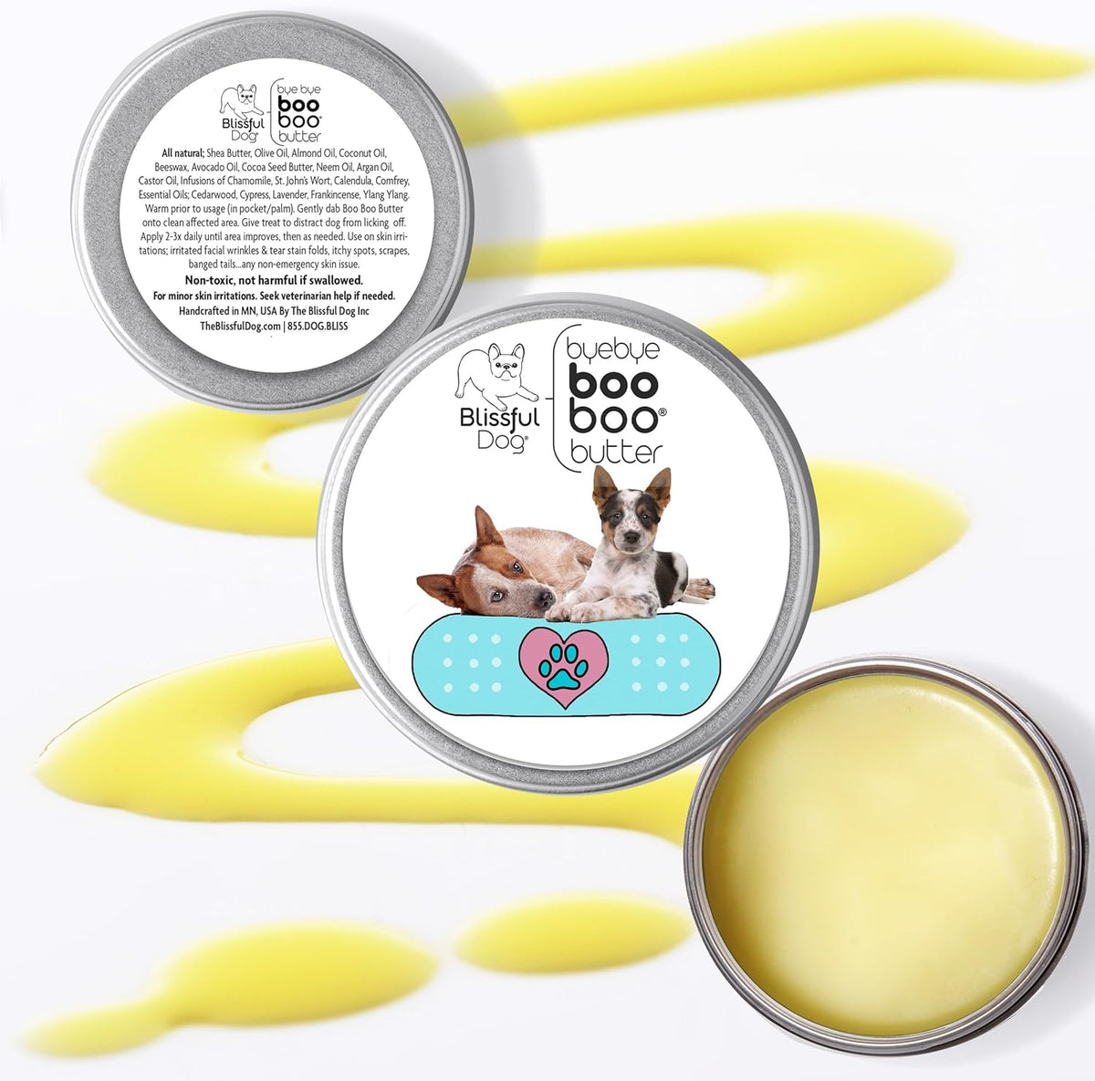 The Blissful Dog Blue Heeler Boo Butter, 4 oz