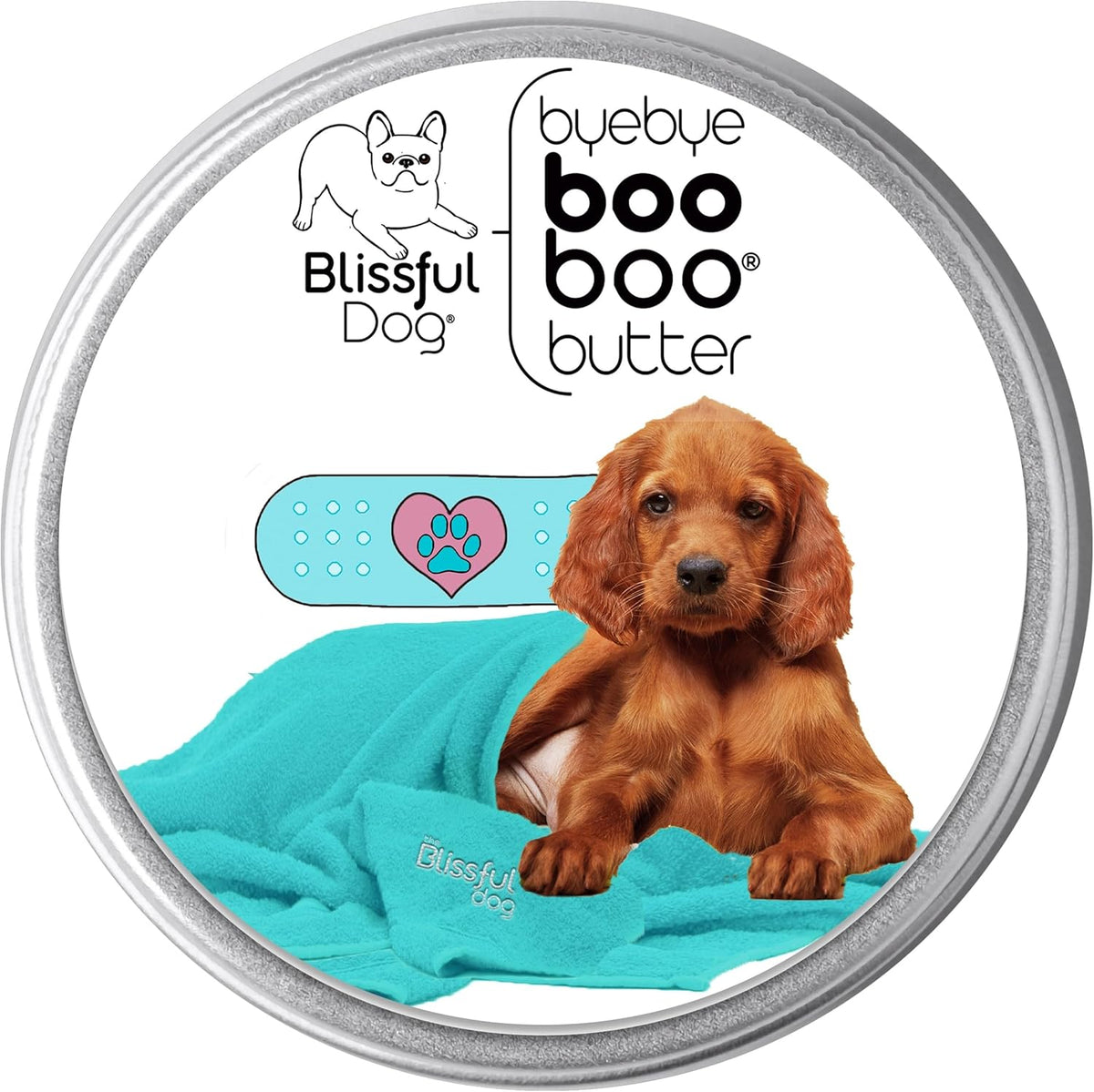 The Blissful Dog Irish Setter Boo Boo Butter, 8 Ounce