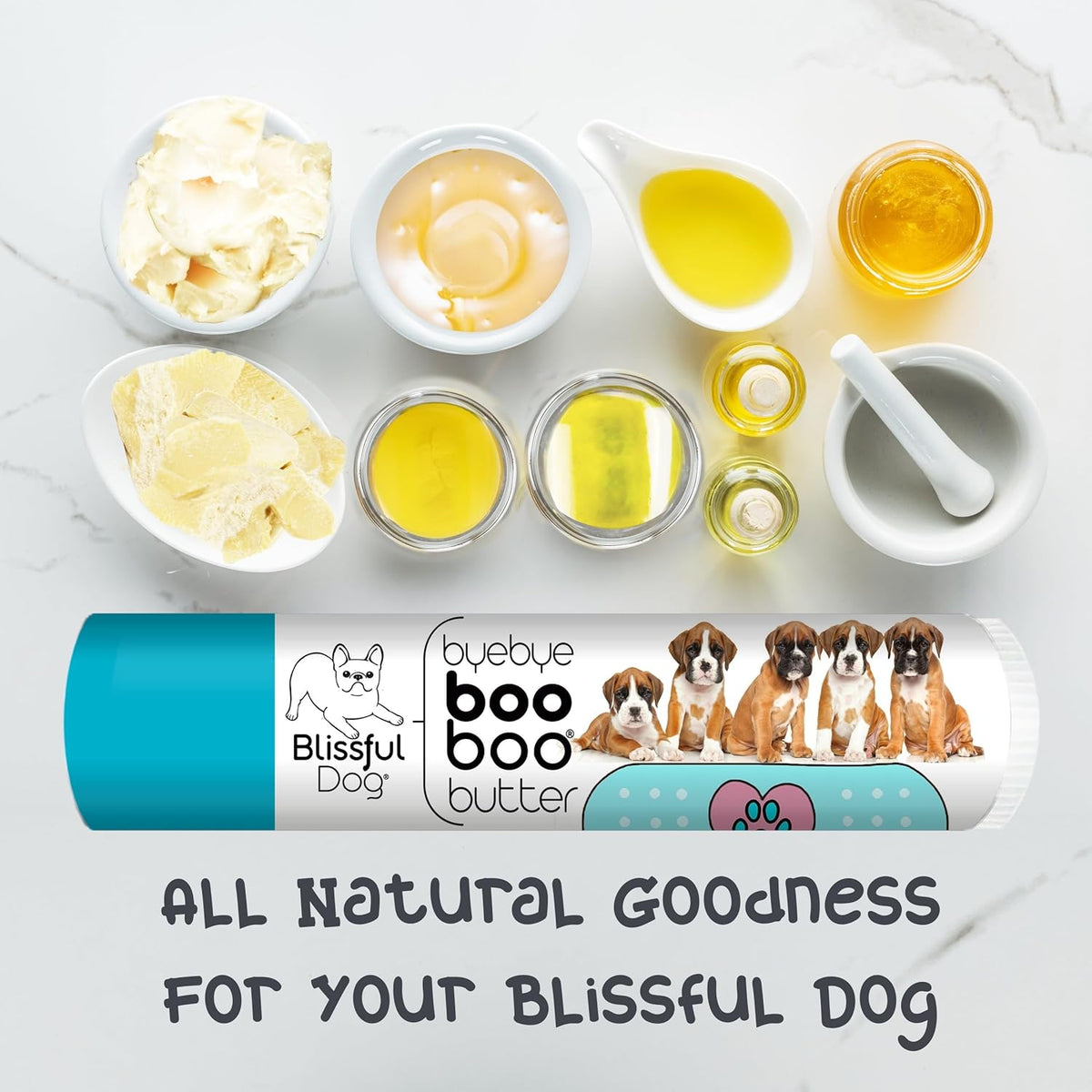 The Blissful Dog .15 oz Tube Boxer Booboo Butter