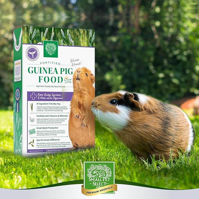 Small Pet Select Guinea Pig Food Pellets, 5 Lb.