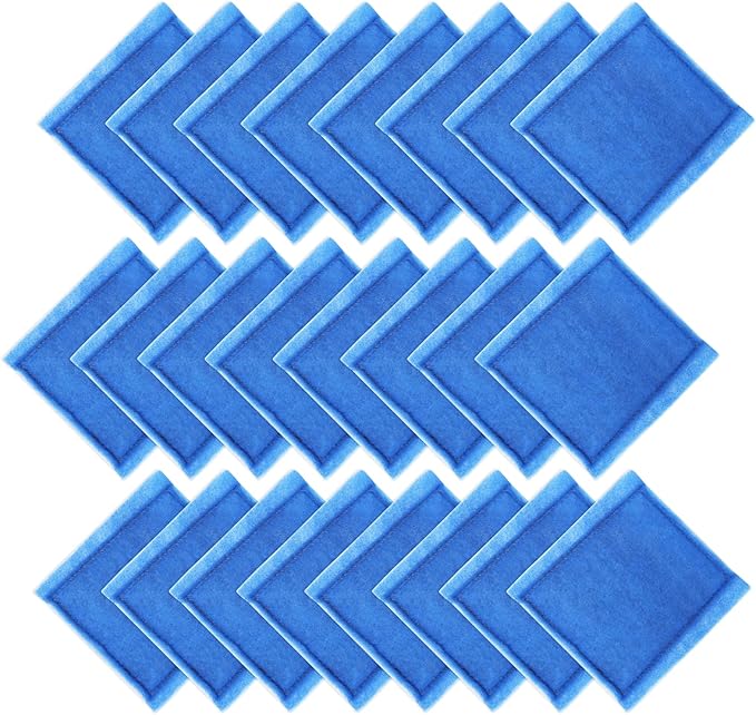 24 Pack Aquarium Filter Cartridges for Aqua-Tech 30-60/20-40 Gallon Fish Tank Power Filter Replacement EZ-Change #3