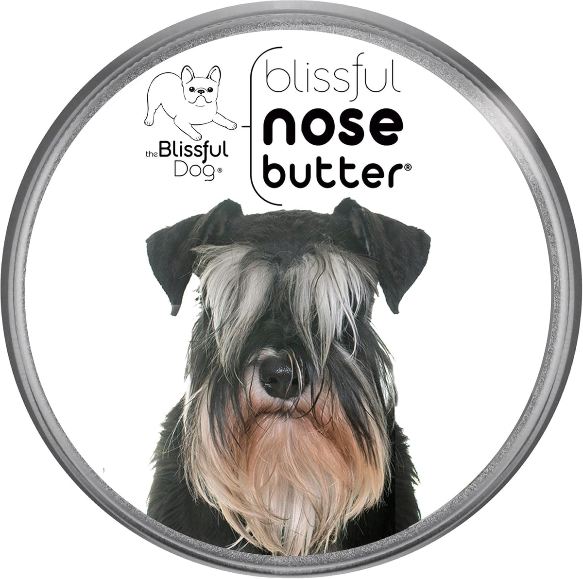 The Blissful Dog Schnauzer Unscented Nose Butter, 8-Ounce