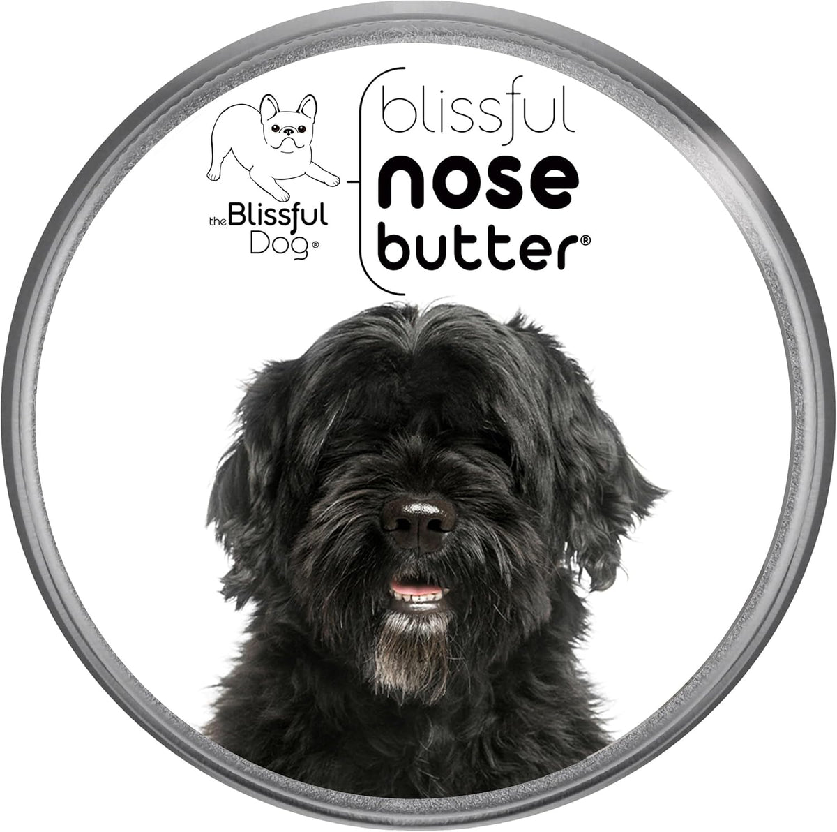 The Blissful Dog Portuguese Water Dog Unscented Nose Butter - Dog Nose Butter, 2 Ounce