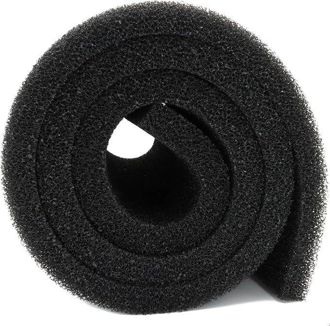 ALEGI Aquarium Filter Media Foam Material Cut to Fit, 36" x 12" x 1" / 72" x 12" x 1" Bio Pre Filter Sponge Pad Sheet for Fish Tank (12" x 72" x1"-20ppi)
