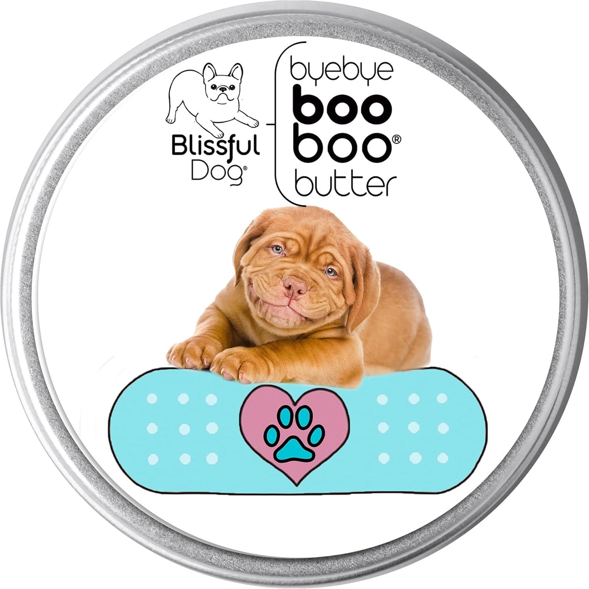 The Blissful Dog 1 oz TIN Dogue De Bordeaux Booboo Butter