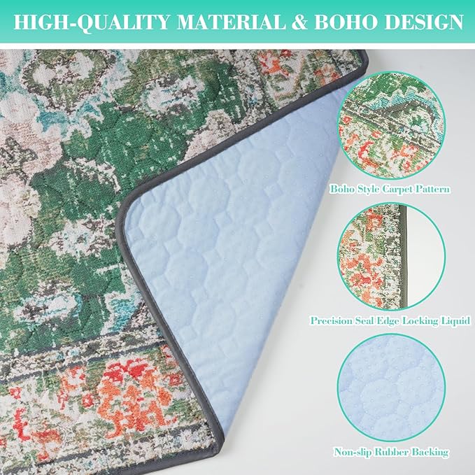 Thicken Washable Pee Pads for Dogs, 2 Pack Waterproof Reusable Pee Pads for Dogs，36"x48" Super Absorbent Leakproof Dog Pads, Non-Slip Potty Pads for Floor, Crate, Couch, Whelping Pads Pet Supplies