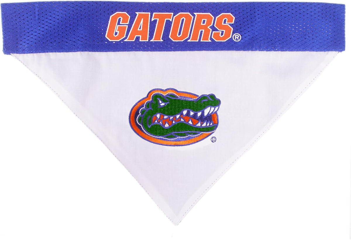 Pets First Collegiate Pet Accessories, Reversible Bandana, Florida Gators Size XX-Large