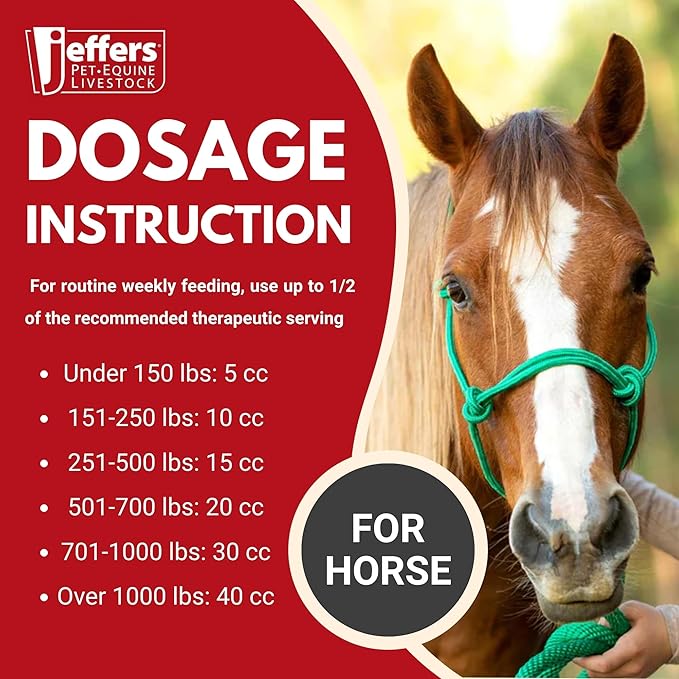 Jeffers Vita-Min Gel for Livestock & Horses – Multivitamin & Mineral Supplement with Selenium, Zinc, Potassium & Turmeric – Easy Oral Gel for Cattle, Goats, Sheep & Pig – 300 cc Tube