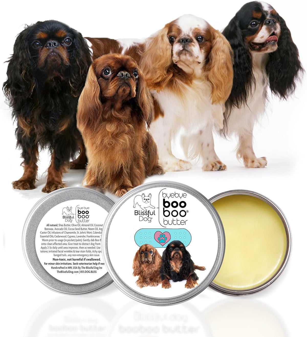English Toy Spaniel Boo Boo Butter, 2-Ounce