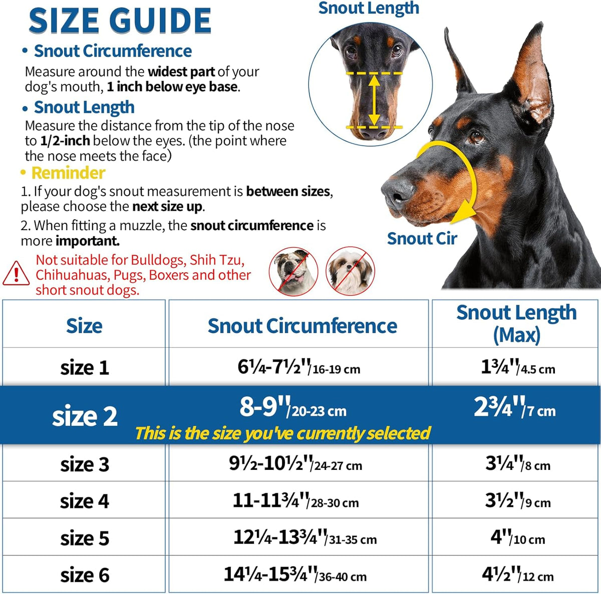 BARKLESS Dog Muzzle, Basket Muzzle Anti Biting Chewing, Sturdy Lightweight Cage Mouth Cover for Small Medium Large Sized Dogs, Allows Panting Drinking, Suitable for Grooming Trimming Training