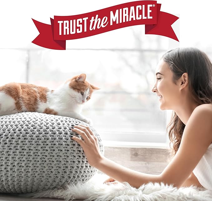 Nature's Miracle Stain and Odor Remover, Spot Stain and Pet Odor Eliminator, Enzymatic Formula, 32 Ounce Spray