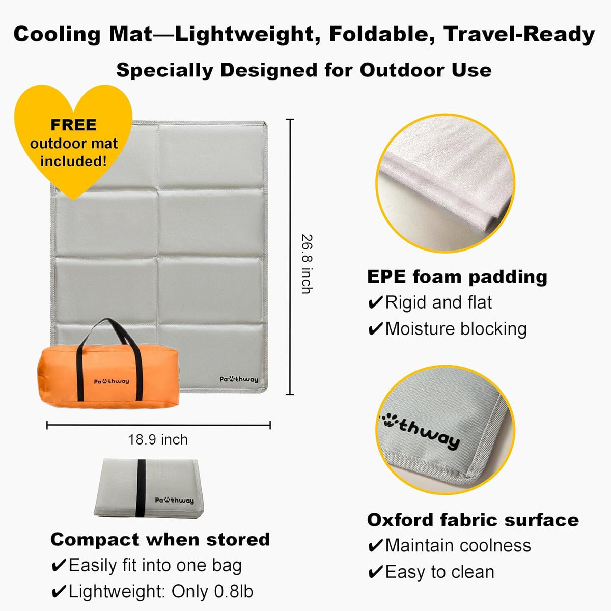 Dog Tent and Portable Playpen Outdoor Waterproof, with Aluminum Poles and Camping Mat, Pet Tent with Zippered Mesh Door, Dog House Outdoor, for Camping, Travel, Backyard, Patio (Yellow, Small)