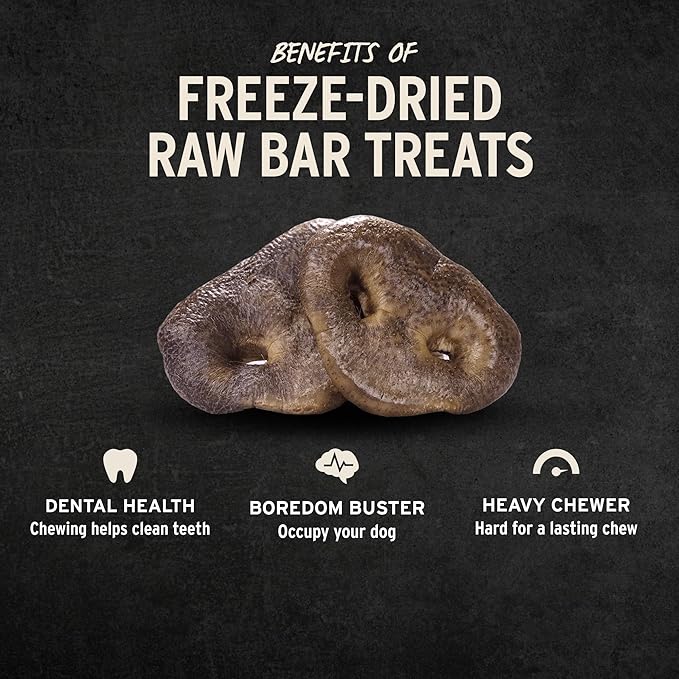 Vital Essentials Freeze-Dried Raw Pig Snout Dog Treat & Long-Lasting Natural Chew, 1-Pack | Single Ingredient Dog Treat for Aggressive Chewers | Made in USA