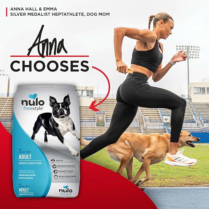 Nulo Freestyle Adult Dog Food, Premium All Natural Grain-Free Dry Small Kibble Dog Food, with BC30 Probiotic for Healthy Digestion, and High Animal-Based Protein with no Chicken or Egg Alternatives