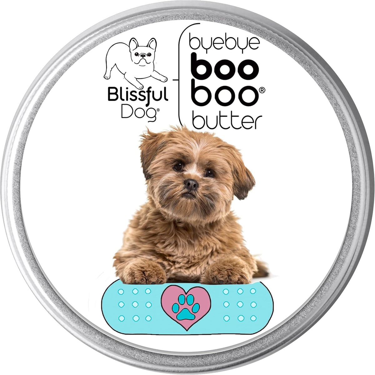 The Blissful Dog Lhasa Apso Boo Boo Butter, 8-Ounce