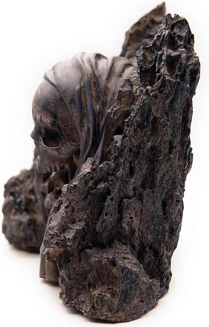 Fish Tank Decor Rocks.Aquarium Decoration Model.Easy and Quick Solution for Aquascaping.(Skull Canyon)