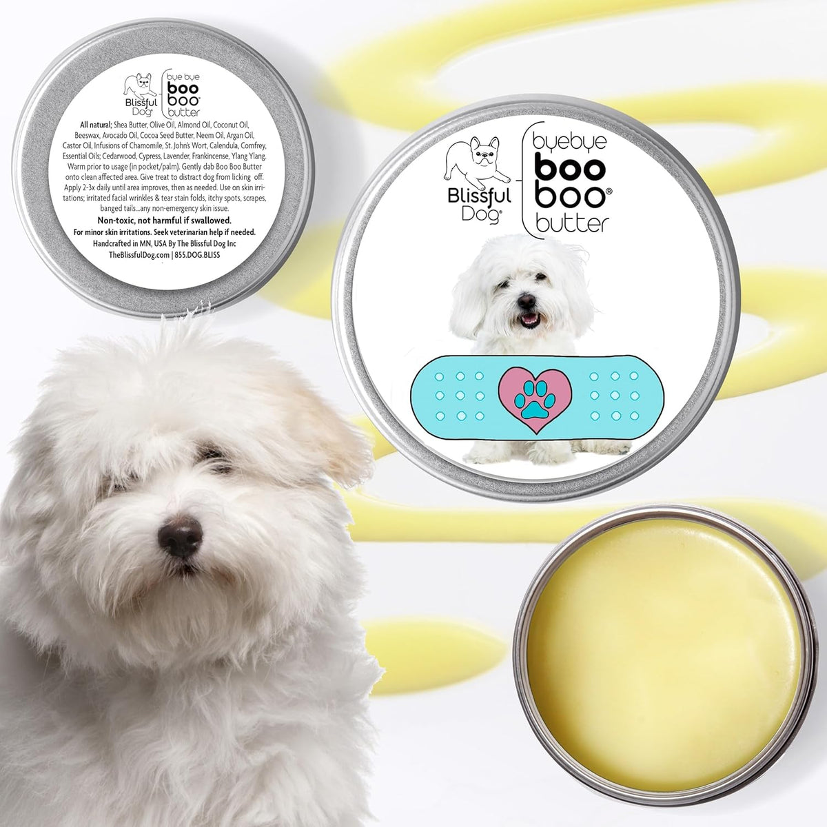 Coton De Tulear Boo Boo Butter, 4 oz