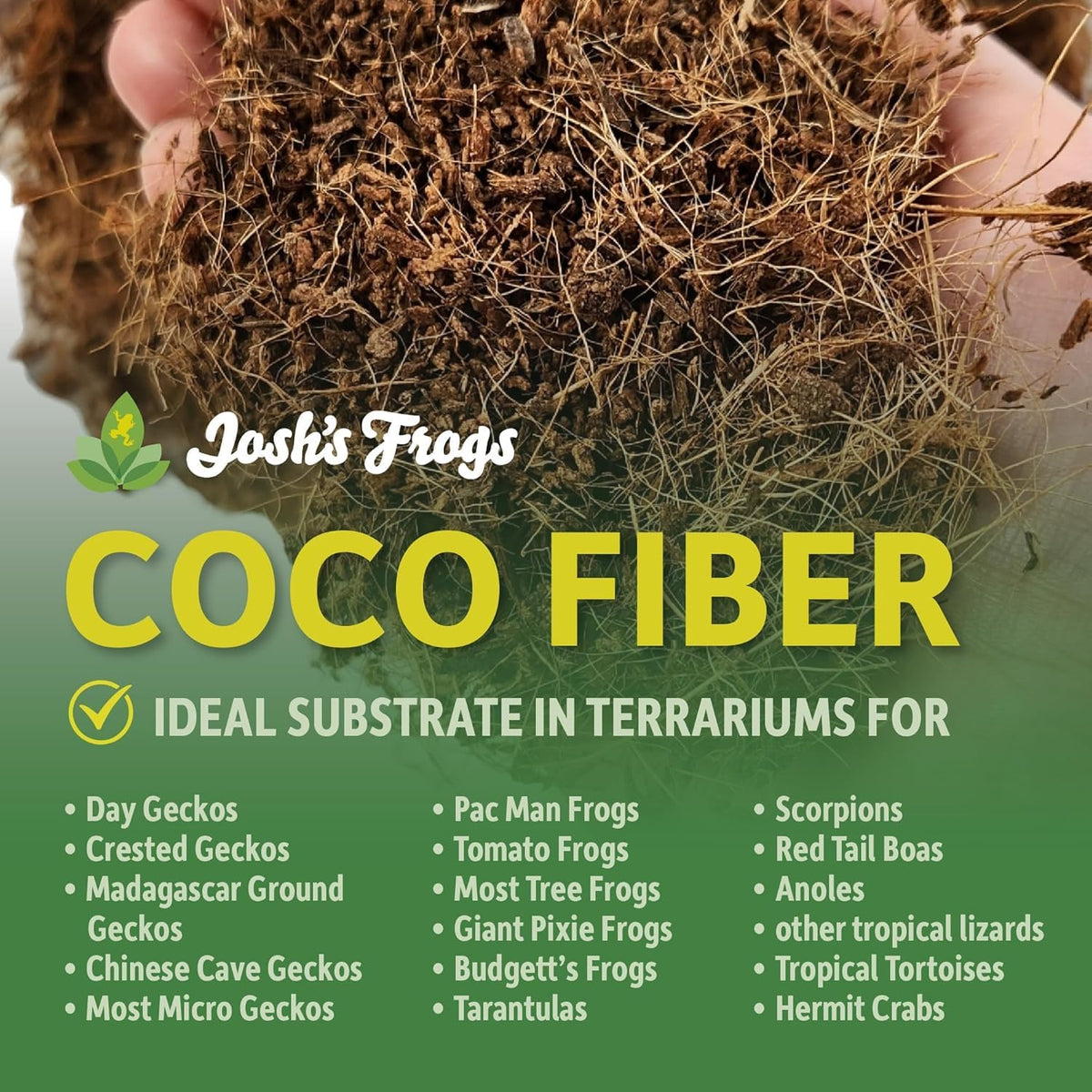 Josh's Frogs Coco Cradle (25 Liters)