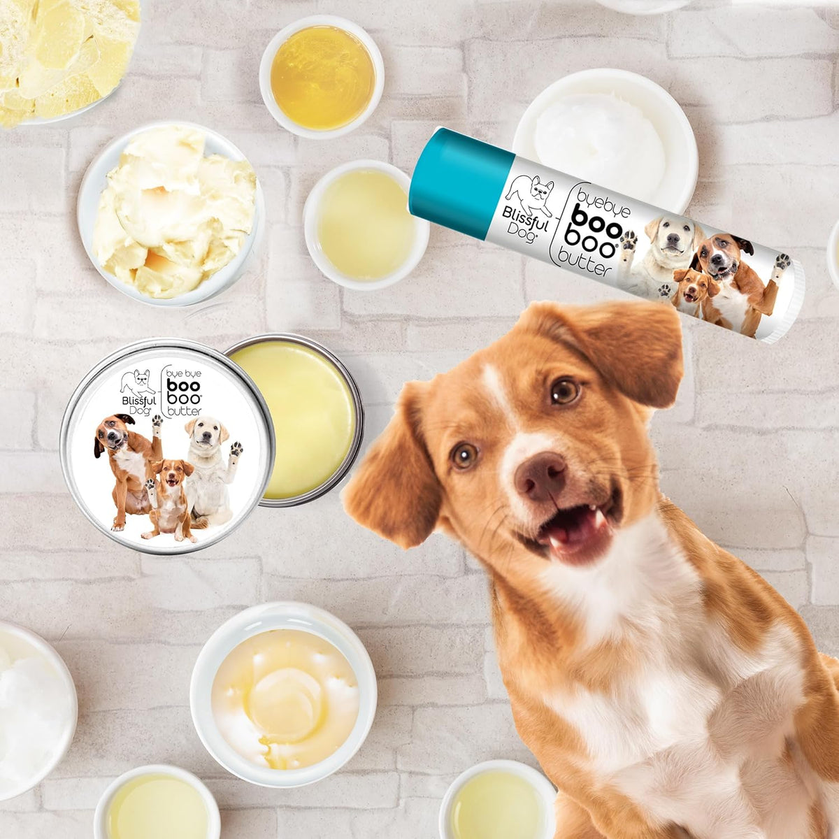 The Blissful Dog Mixed Breed Boo Butter, 0.15 oz