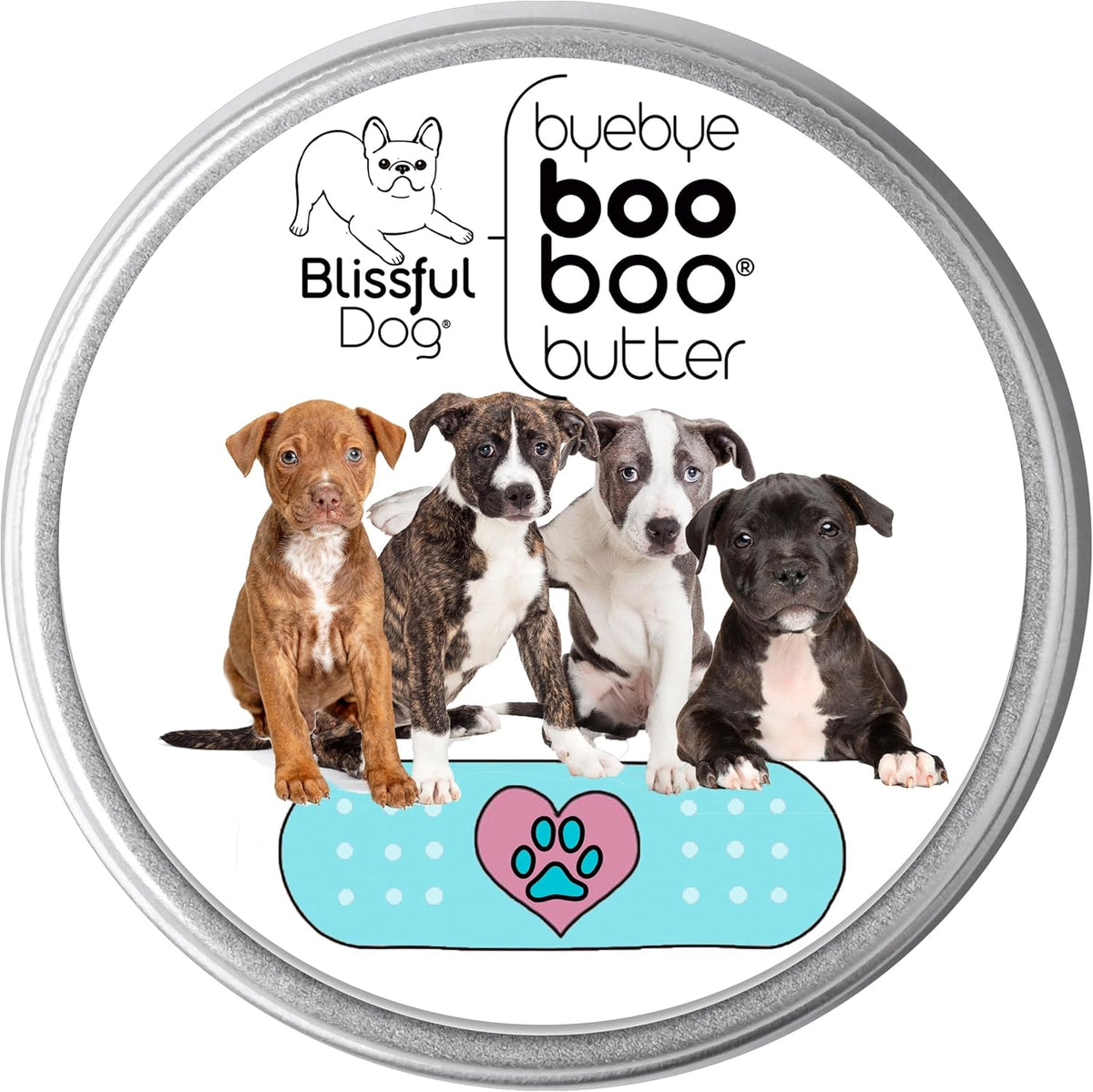 The Blissful Dog Staffordshire Pitbull Terrier Boo Boo Butter, 8-Ounce
