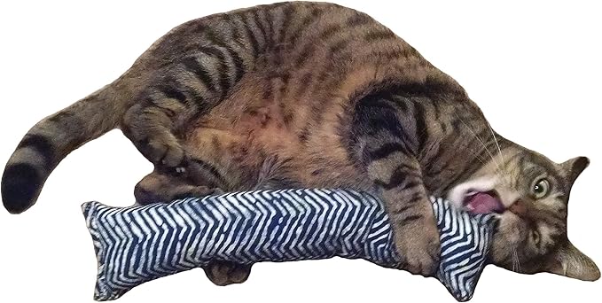 15" Catnip Cat Kicker Toys/Kitty Kick Sticks/Cat-Nip Kick Sticks (Blue) (Kickers Filled with 1 oz Premium Canadian Catnip)