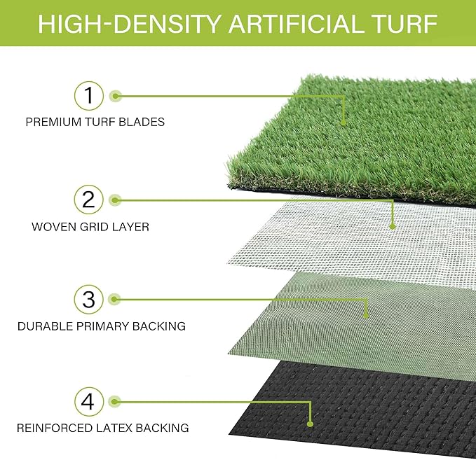 Fake Grass for Dog to Pee on Artificial Grass for Dogs Grass Turf Mats for Puppy Pee Training Dog Pee Pads Extra Large for Dogs 6.5x13FT Dog Supplies Reusable