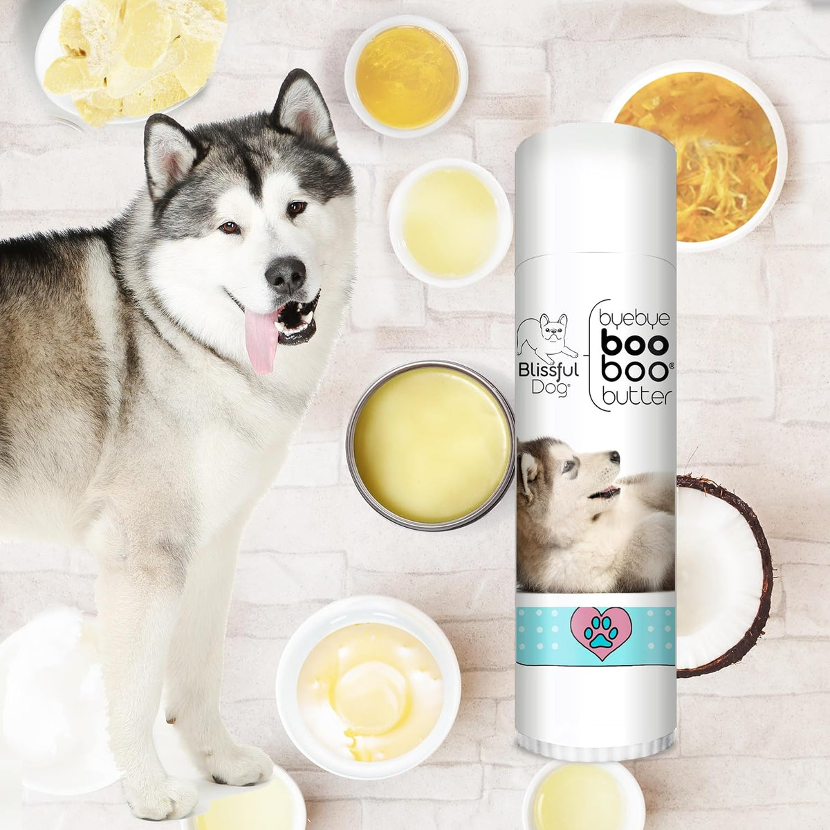 The Blissful Dog Malamute Boo Butter, 0.50 oz