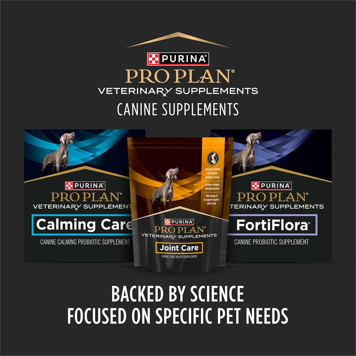 Purina Pro Plan Veterinary Joint Care Joint Supplement for Small Breed Dogs Hip and Joint Supplement - 2.65 oz. Pouch