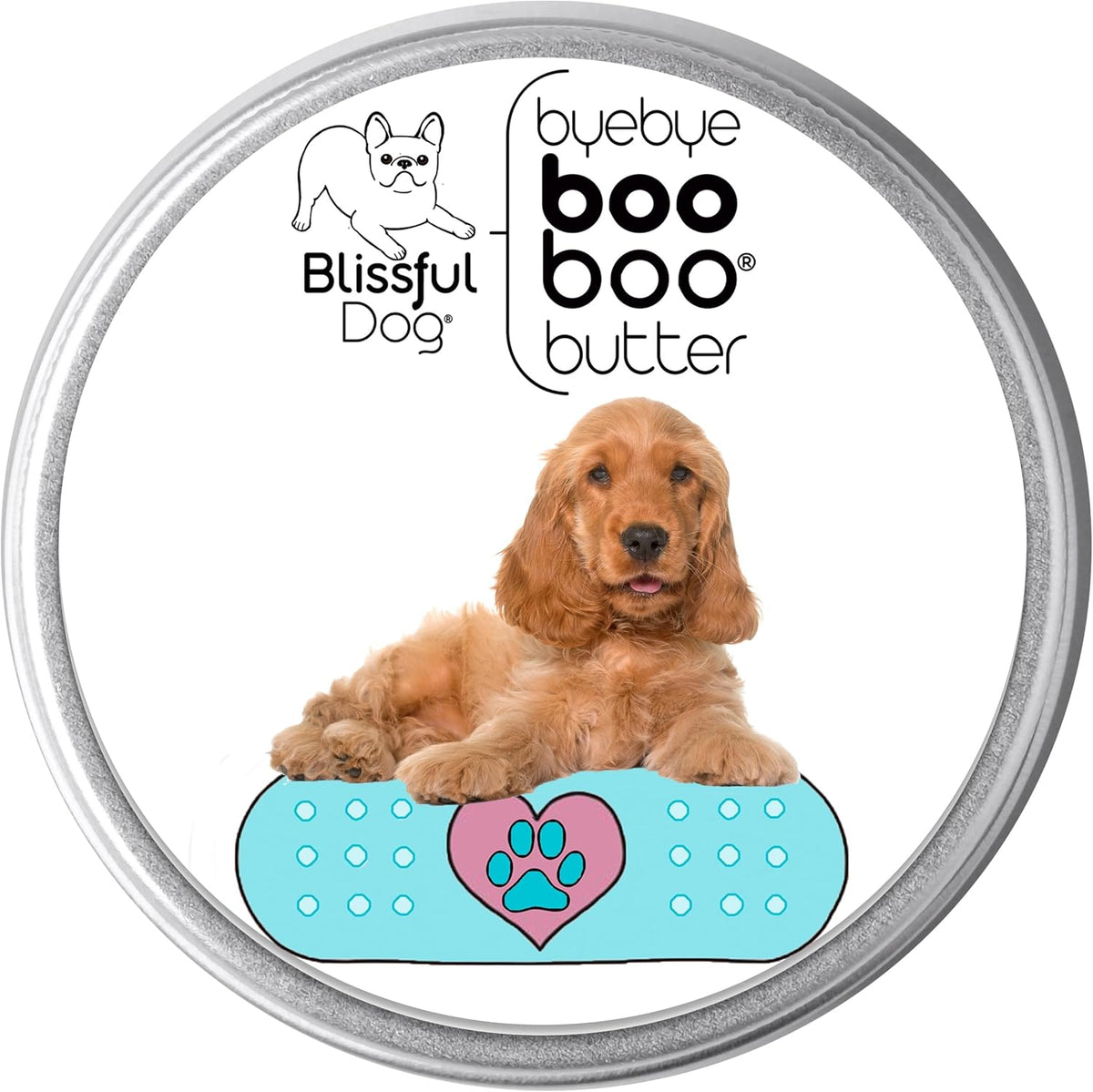The Blissful Dog English Cocker Spaniel Boo Boo Butter, 8 oz