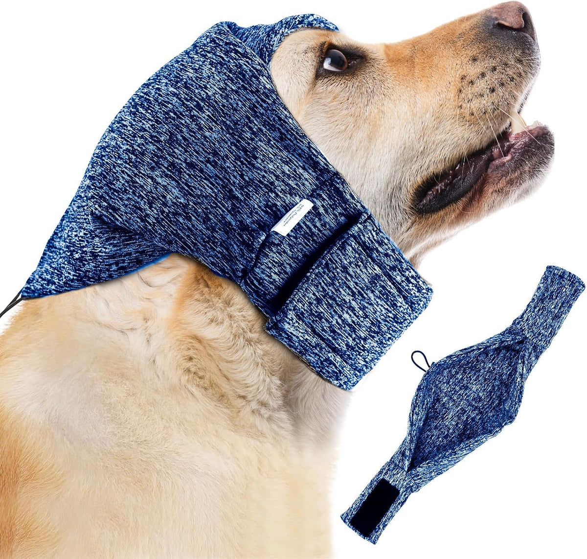 Dog Noise Cancelling Ear Muffs No Flap Ear Wraps for Dogs