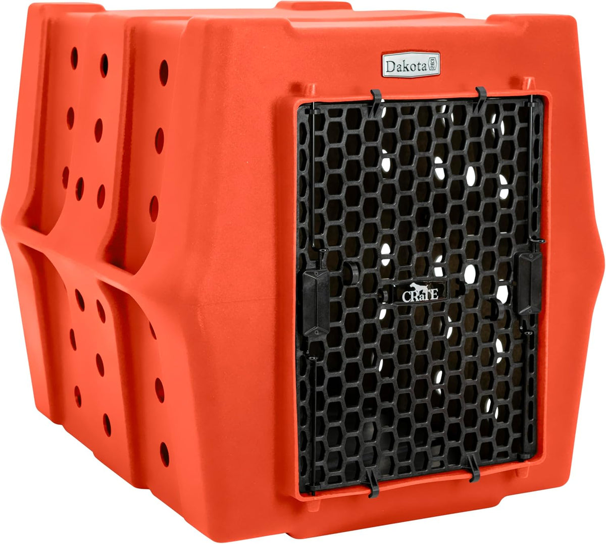Dakota 283 Crate - Canine Rough and Tough Economy Kennel (Orange, Intermediate)