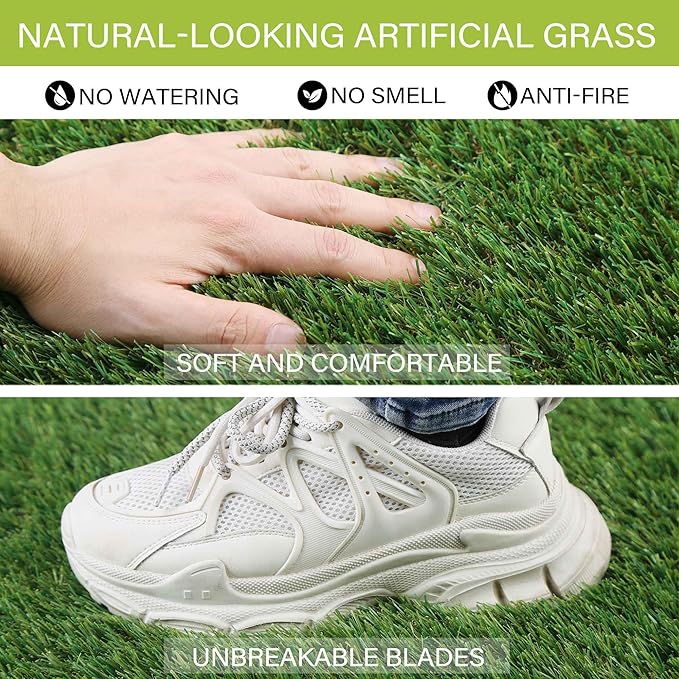 Fake Grass for Dog to Pee on Artificial Grass for Dogs Grass Turf Mats for Puppy Pee Training Dog Pee Pads Extra Large for Dogs 6.5x13FT Dog Supplies Reusable
