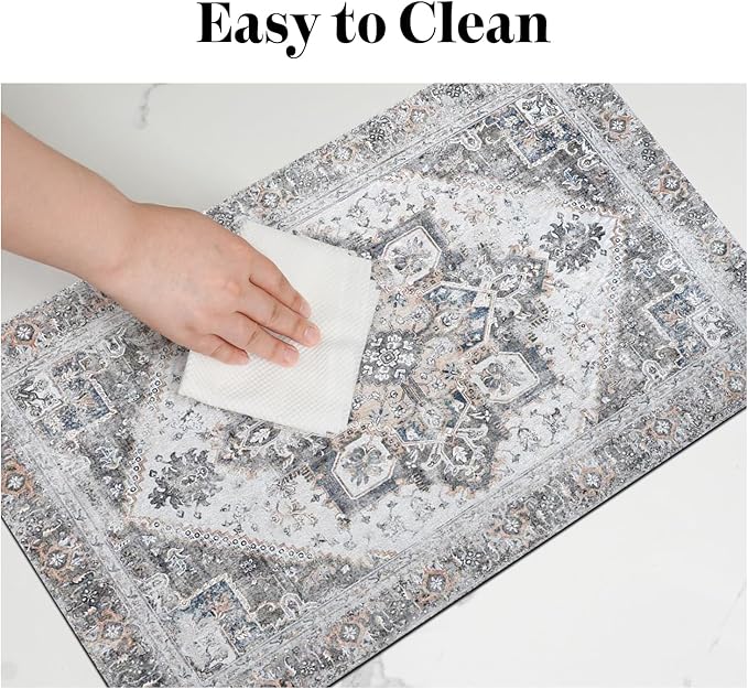 Dog Food Mats for Floors, Absorbent Dog Bowl Mat for Food and Water Dispenser Mat, Quick Dry Cat Food Mat Pet Supplies
