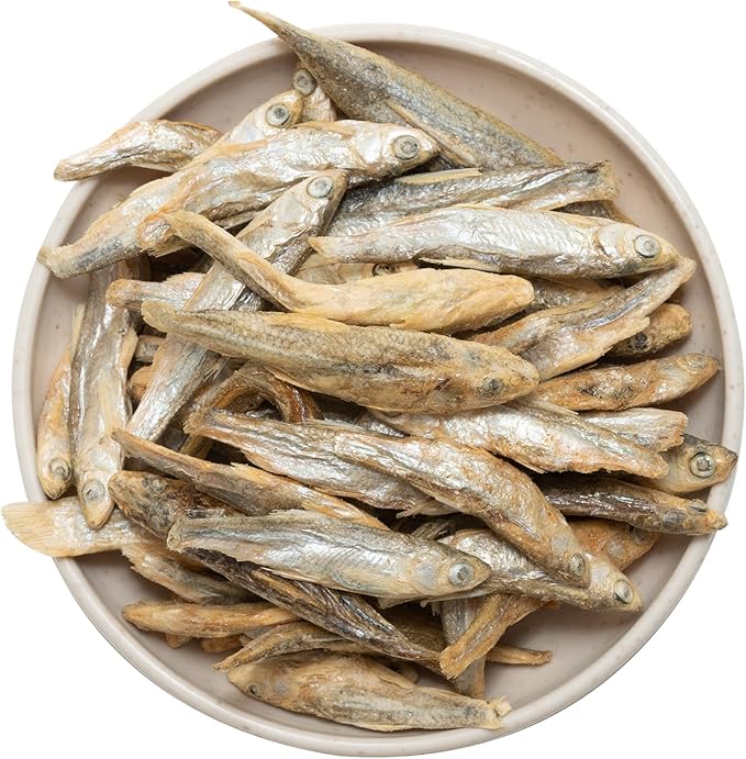 Minnows - 8.5 oz Freeze Dried Minnows for Cats & Dogs - 100% Natural Premium Cat & Dog Treat (8.5 OZ)