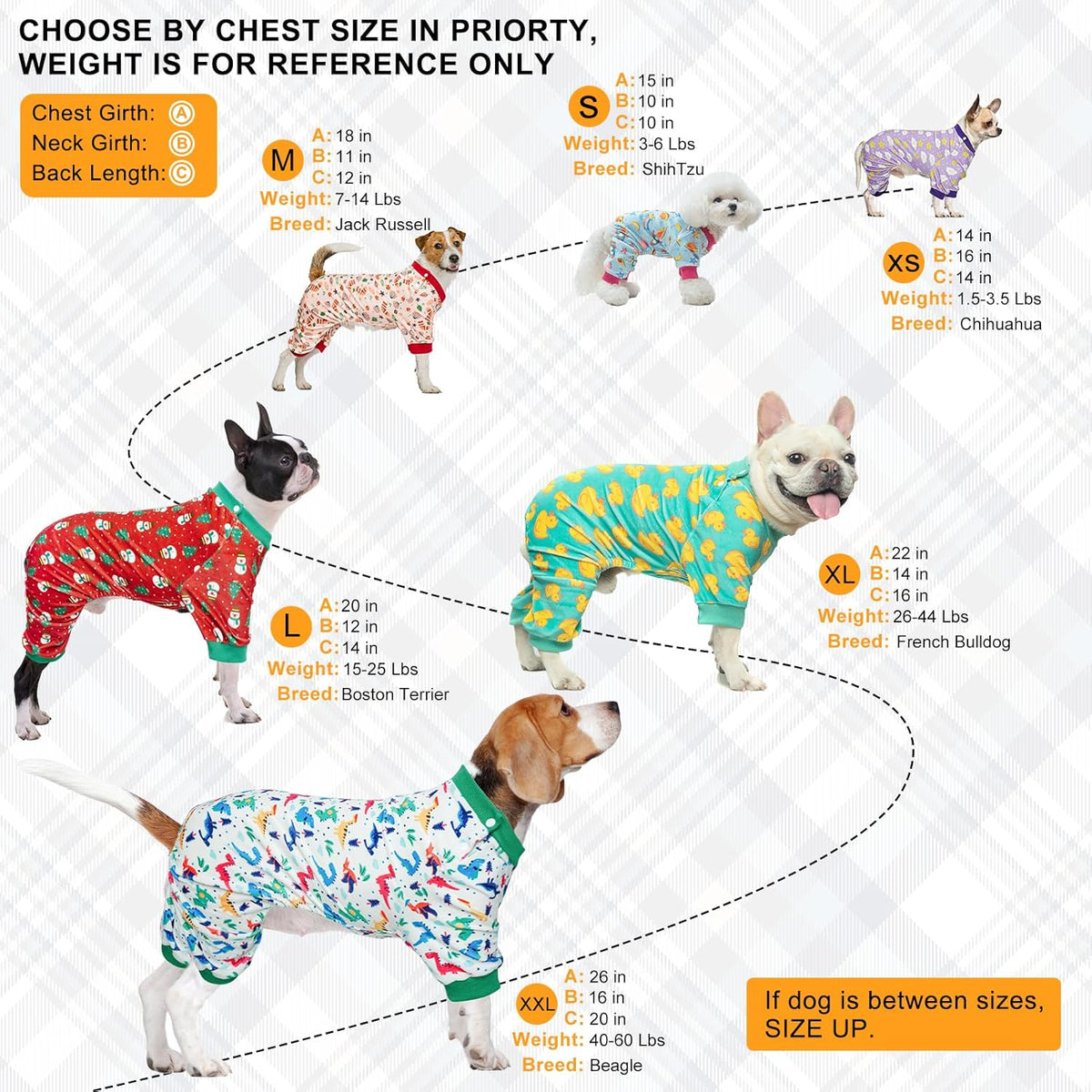 BEAUTYZOO Dog Pajamas Large Sized Dog, Summer Doggie Pajamas for Boy Girl, Soft Strechy Cotton Puppy Pjs Jammies Onesies for Men Women, Pet Jumpsuit Body Suit Cat Apparel Clothes, Pink Heart L