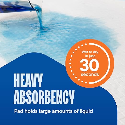 Chucks Pads Disposable [100-Pack] Adult Incontinence Underpads 30"x 36" Extra Large Absorbent Fluff Protective Bed Pads, Toddler Mattress Pads - Pee Pads for Kids & Adults - Dog & Puppy Training Pads